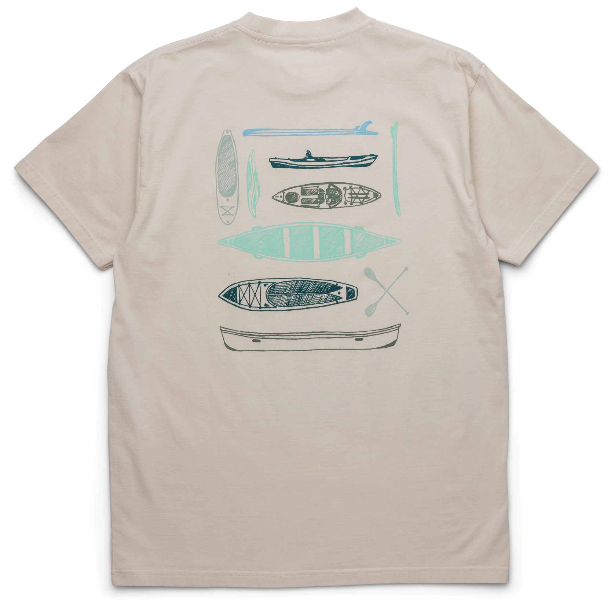 KAVU Paddle Out T-Shirt (Moonbeam)